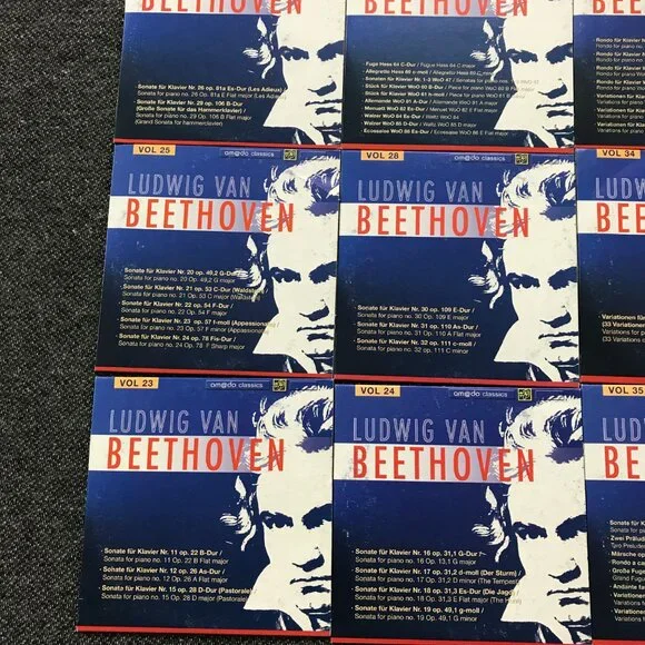 Ludwig Van Beethoven Complete Works 46 CD Collection Box Set